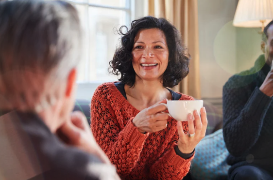 A person talking to a wills attorney